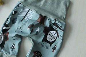 Pantalon évolutif bébé et enfant Animaux des prés Les Fantaisies de Malou