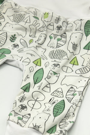 Pantalon évolutif  bébé et enfants Forêt magique Les Fantaisies de Malou