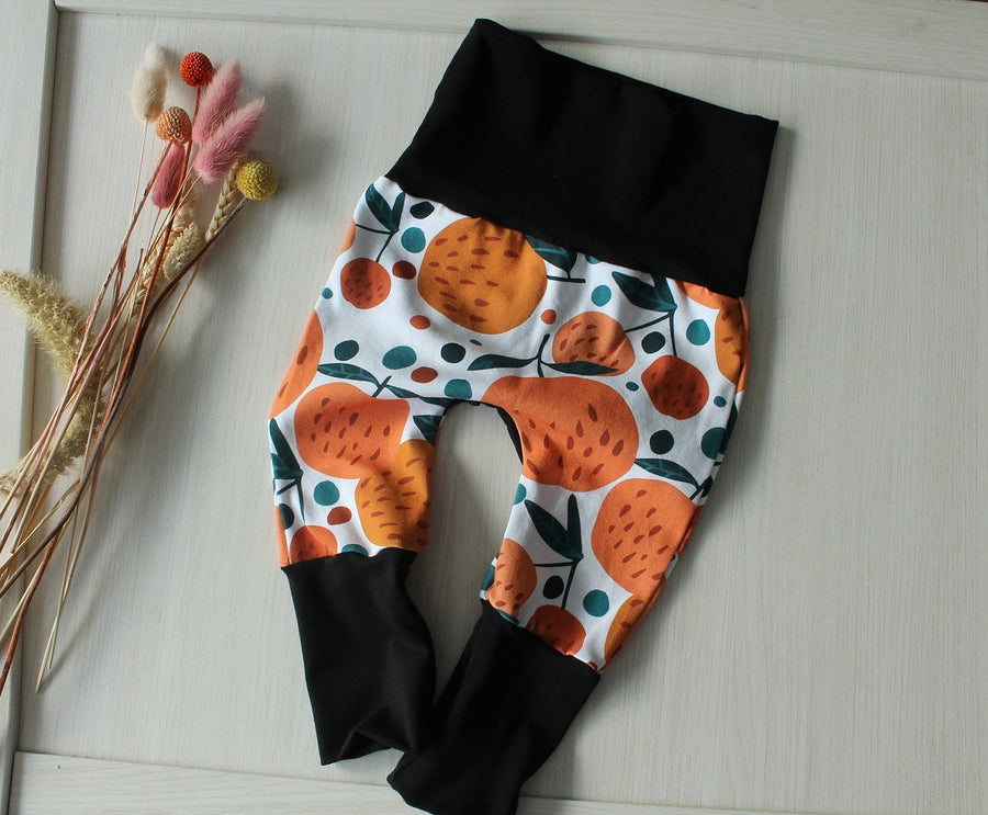 Pantalon évolutif bébé et enfant Fruit Les Fantaisies de Malou