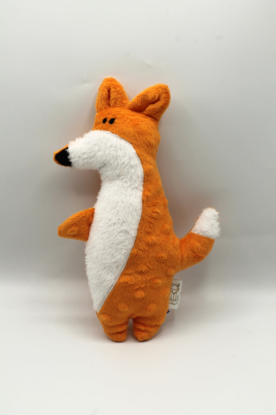 Renardou orange, le doudou renard Les Fantaisies de Malou