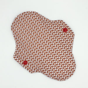 Serviette hygiénique lavable Gipsy, flanelle bio Les Fantaisies de Malou
