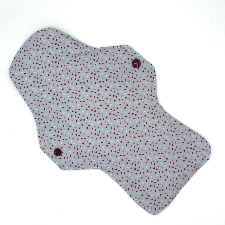 Serviette hygiénique lavable nuit XL, Point  flanelle bio Les Fantaisies de Malou